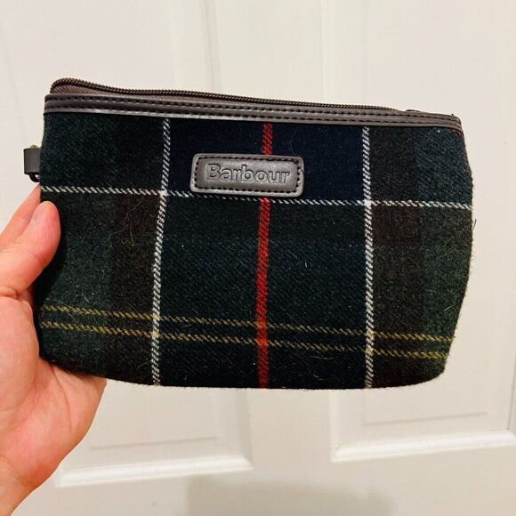 Barbour Tartan Tote Bag - Green - Picture 8 of 16